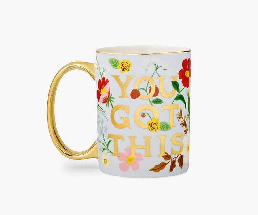 Kitchen Relish Decor | Rifle Paper Co Mug - You Got This