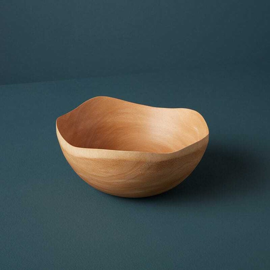 Table Relish Decor | Wave Edge Medium Bowl