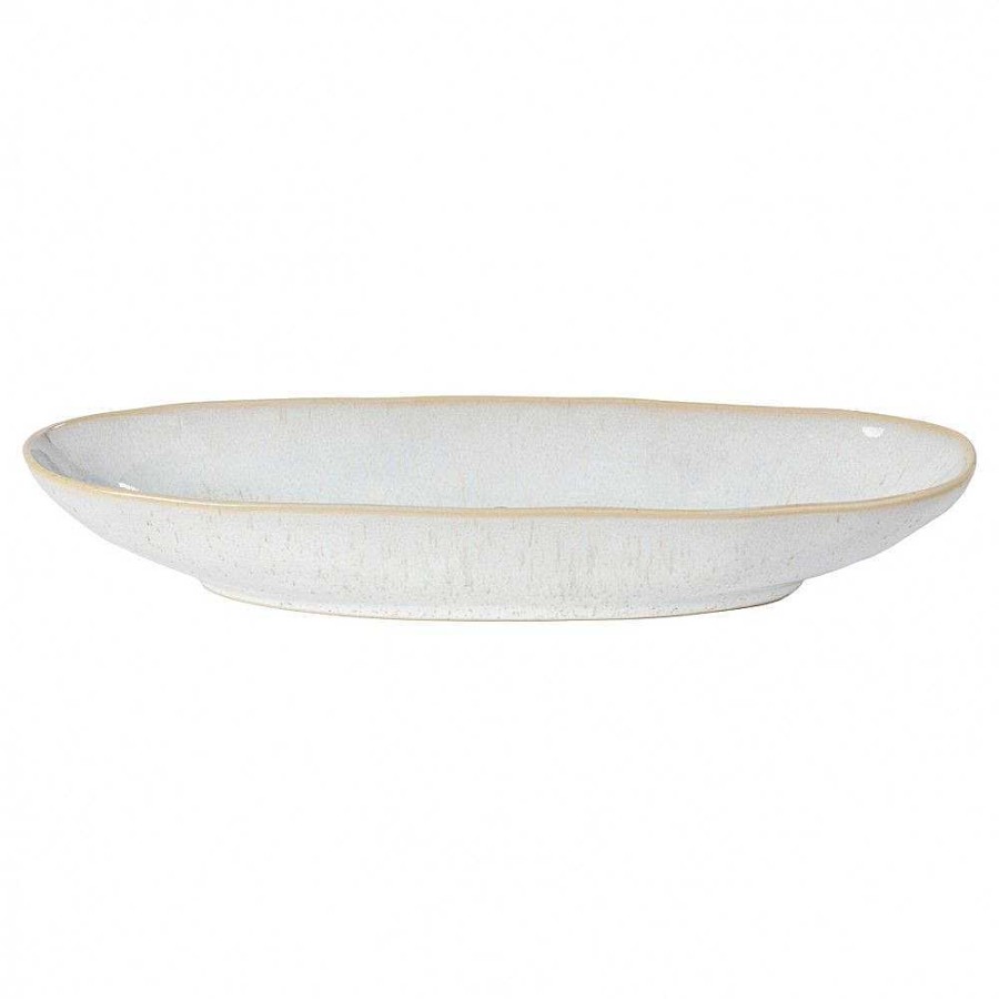 Table Relish Decor | Eivissa Small Oval Platter - Sand Beige