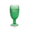 Table Relish Decor | Addison Goblet - Emerald