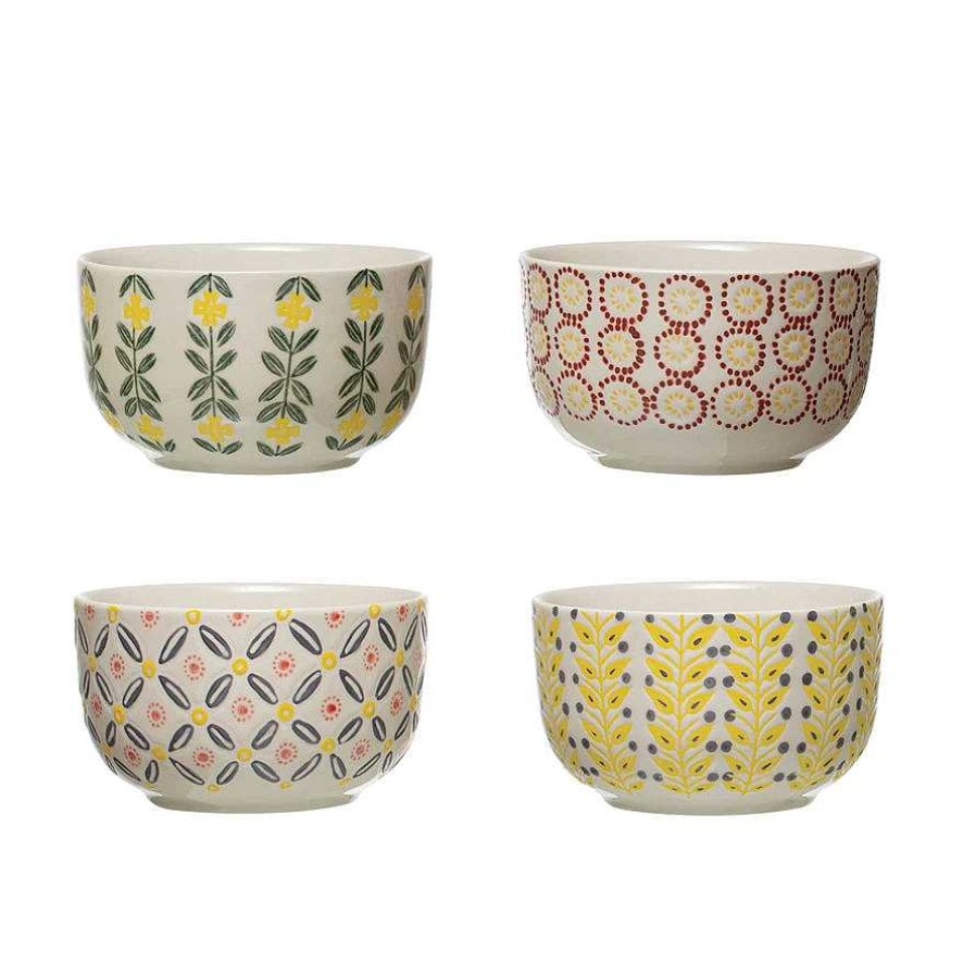 Kitchen Relish Decor | Maya Stamped Bowl