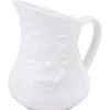 Kitchen Relish Decor | Embossed Face Creamer