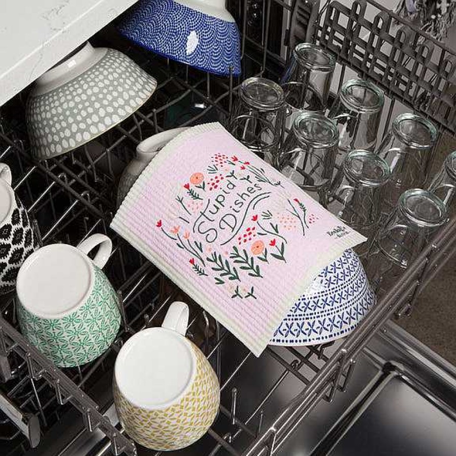 Kitchen Relish Decor | Swedish Dishcloth - Stupid Dishes