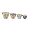 Kitchen Relish Decor | Fiesta Floral Measuring Cups