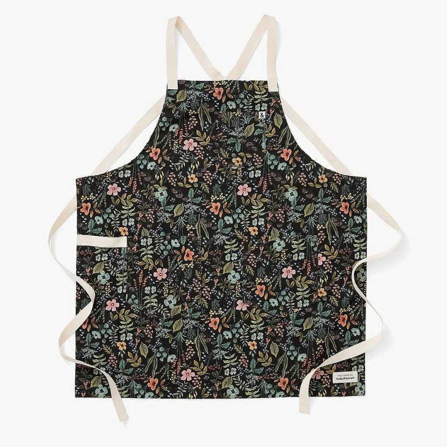 Kitchen Relish Decor | Crossback Apron - Herb Garden