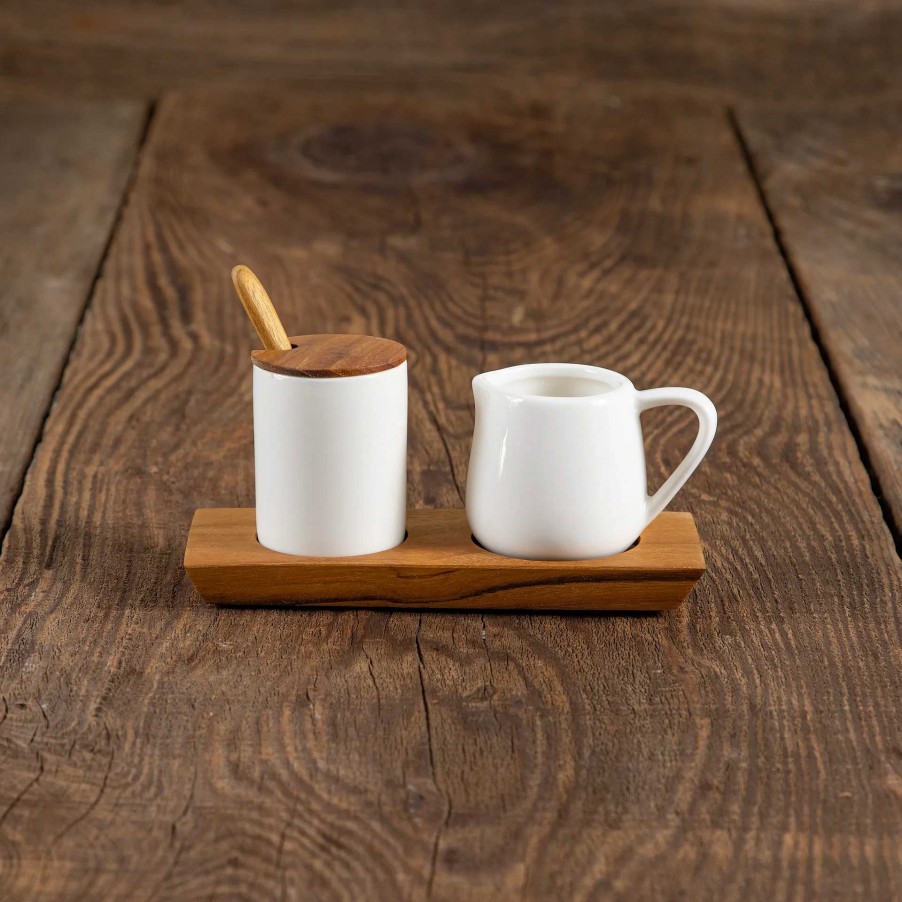 Kitchen Relish Decor | Amelia Cream & Sugar Set