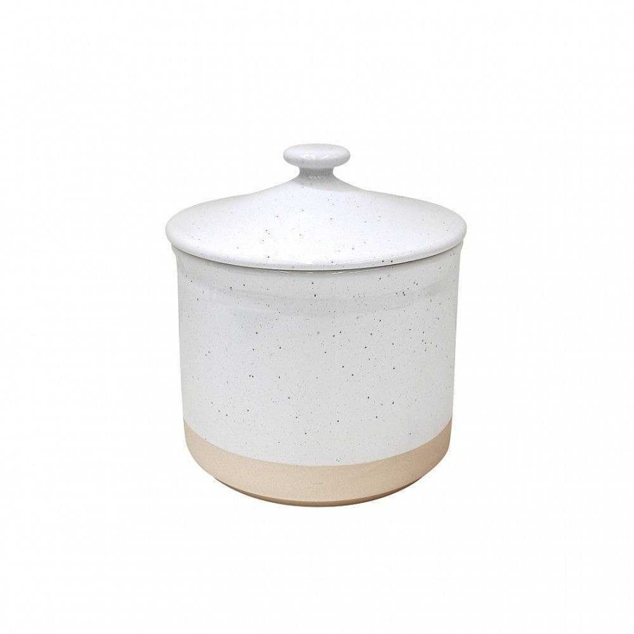 Kitchen Relish Decor | Fattoria Canister Set - White