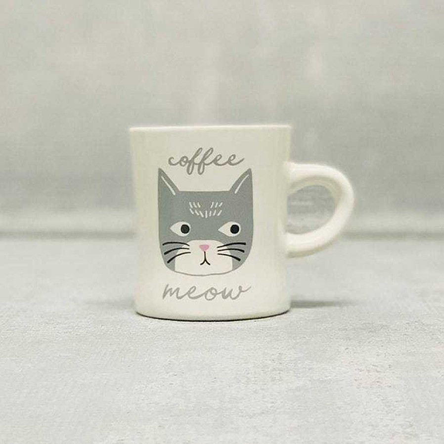 Kitchen Relish Decor | Diner Mug - Meow