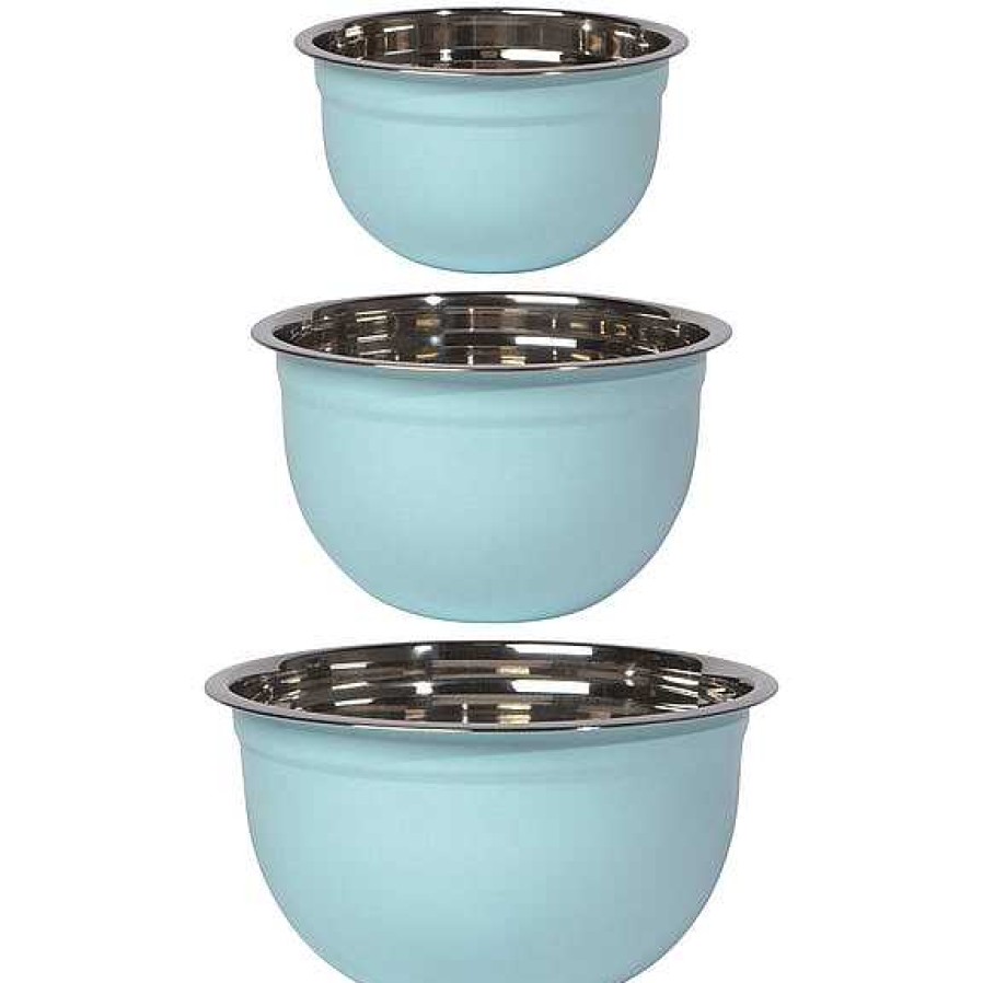 Kitchen Relish Decor | Mixing Bowls - Robin Egg