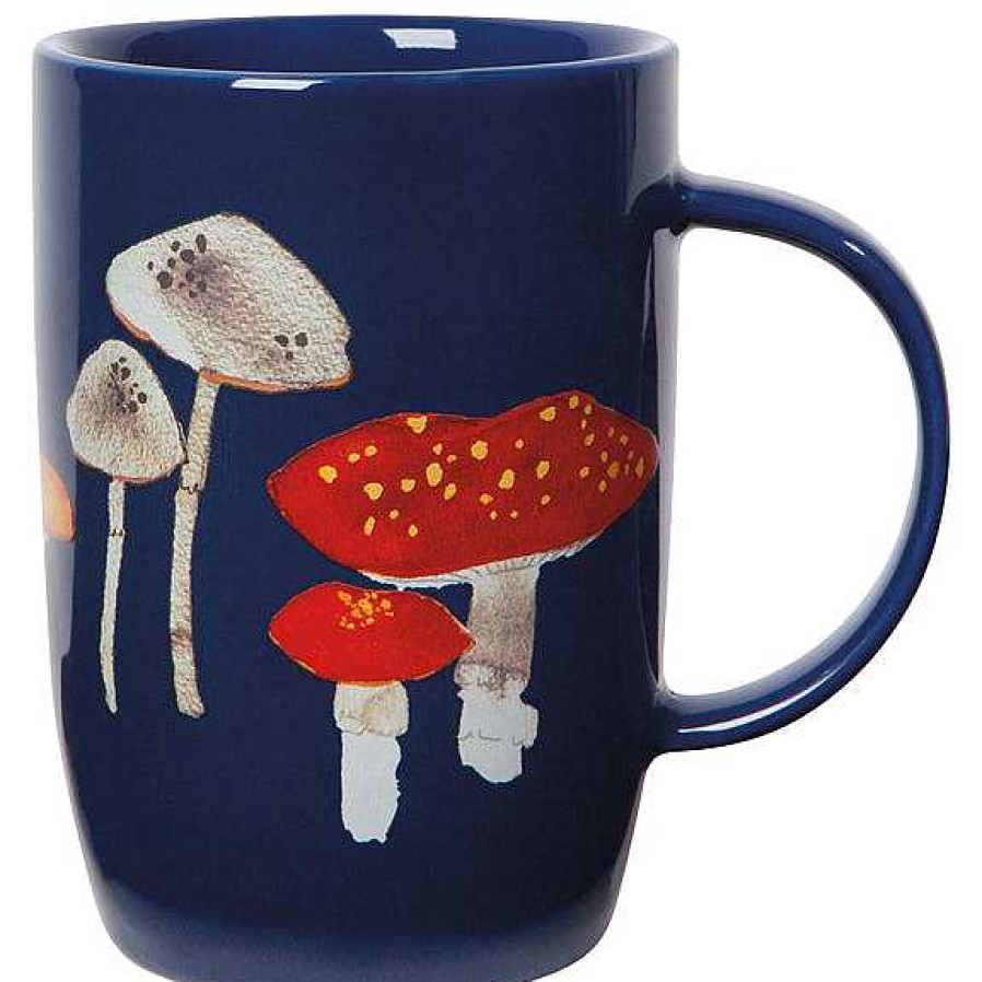 Kitchen Relish Decor | Field Mushrooms Tall Mug