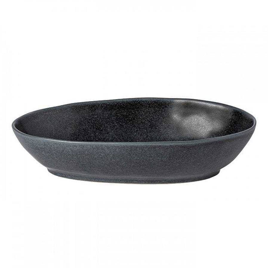 Kitchen Relish Decor | Livia Oval Baker Set - Matte Black