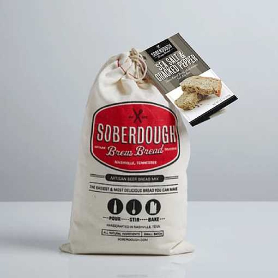 Kitchen Relish Decor | Soberdough Brew Bread - Salt Pepper