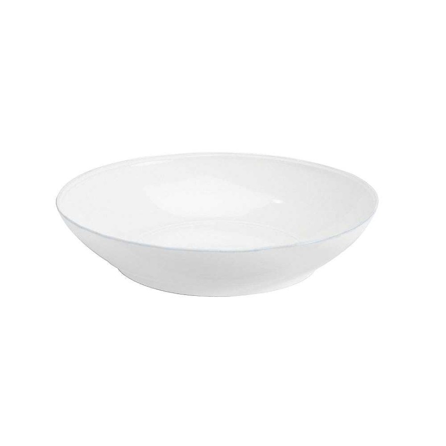 Table Relish Decor | Friso Pasta Serving Bowl - White