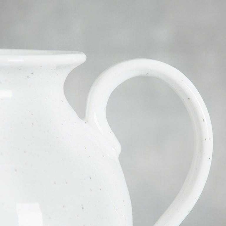 Table Relish Decor | Fattoria 128 Oz Pitcher - White