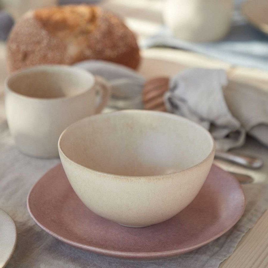 Table Relish Decor | Livia Cereal Bowl Set - Champagne