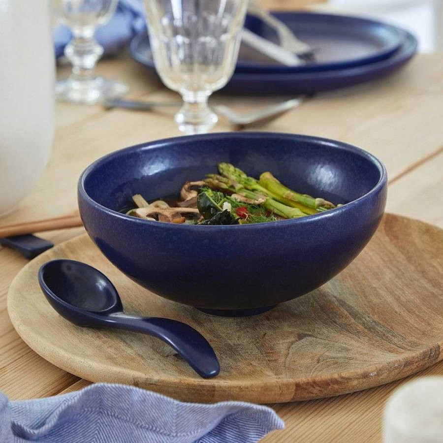 Table Relish Decor | Pacifica Ramen Bowl Set - Blueberry