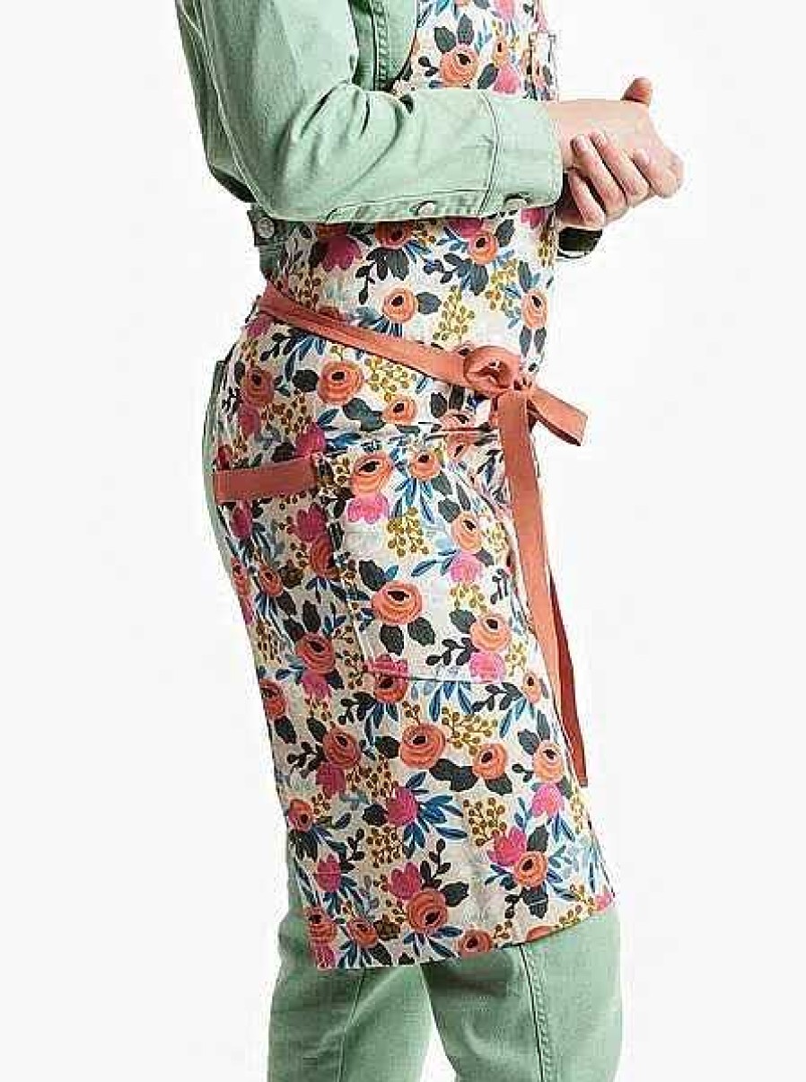 Kitchen Relish Decor | The Essential Apron - Rifle Paper Co Rosa Natural