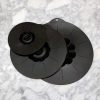 Kitchen Relish Decor | Silicone Suction Lid Set - Black