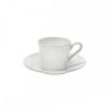 Table Relish Decor | Beja Tea Cup & Saucer Set - White Cream