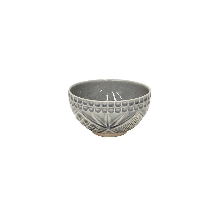 Table Relish Decor | Cristal Fruit Bowl Set - Grey