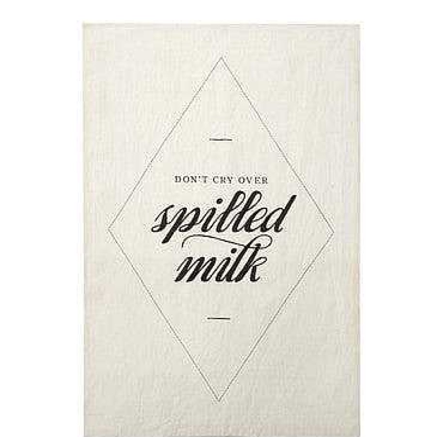 Kitchen Relish Decor | Tea Towel - Spilled Milk