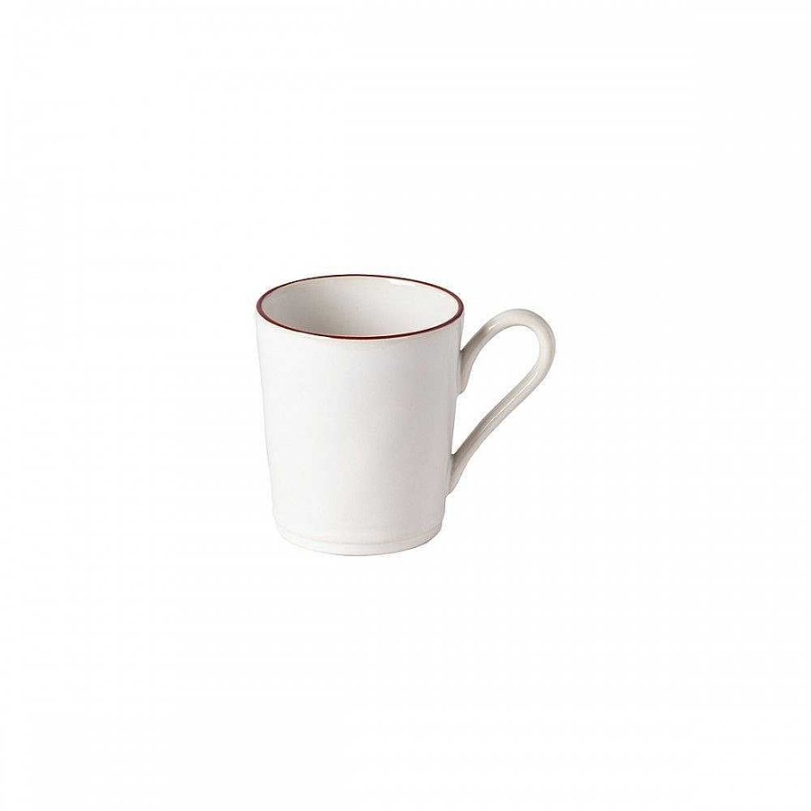 Table Relish Decor | Beja Mug Set - White Red