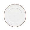 Table Relish Decor | Beja Charger Plate Set - White Red