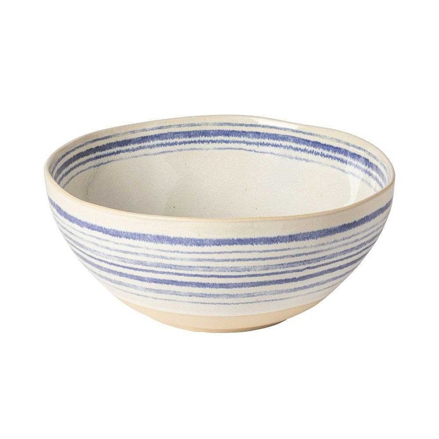 Table Relish Decor | Nantucket Serving Bowl - White