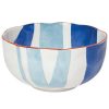 Kitchen Relish Decor | Canvas Stamped Medium Bowl