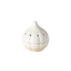 Kitchen Relish Decor | Fattoria Garlic Canister - White