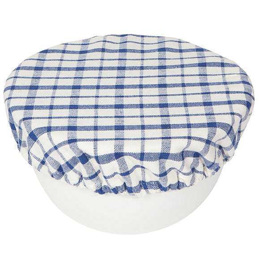 Kitchen Relish Decor | Bowl Cover Set Of 2 - Belle Plaid