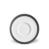 Table Relish Decor | Soie Tress E Saucer - Black