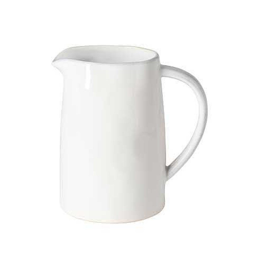 Table Relish Decor | Livia Pitcher - White