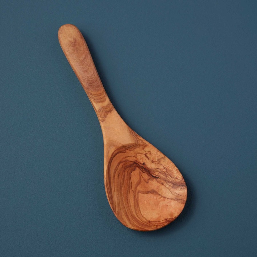 Table Relish Decor | Olive Wood Serving Spoon