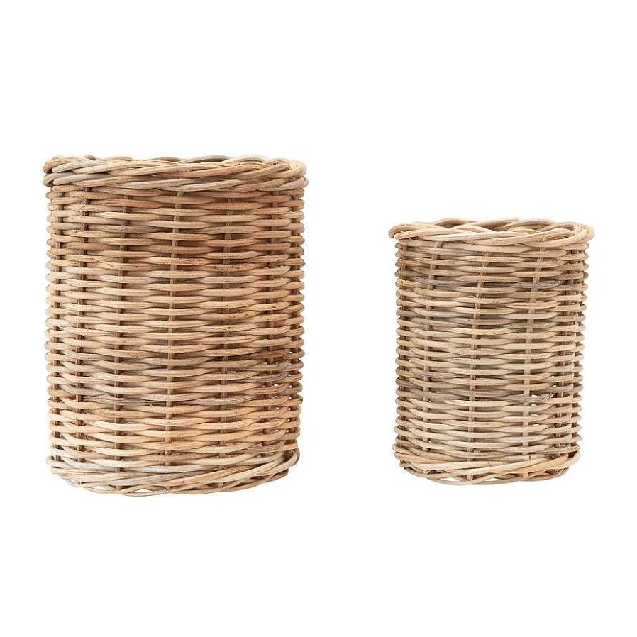 Kitchen Relish Decor | Large Wicker Basket