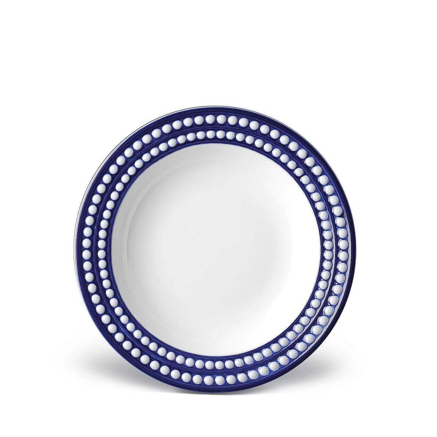 Table Relish Decor | Perl E Soup Plate - Bleu