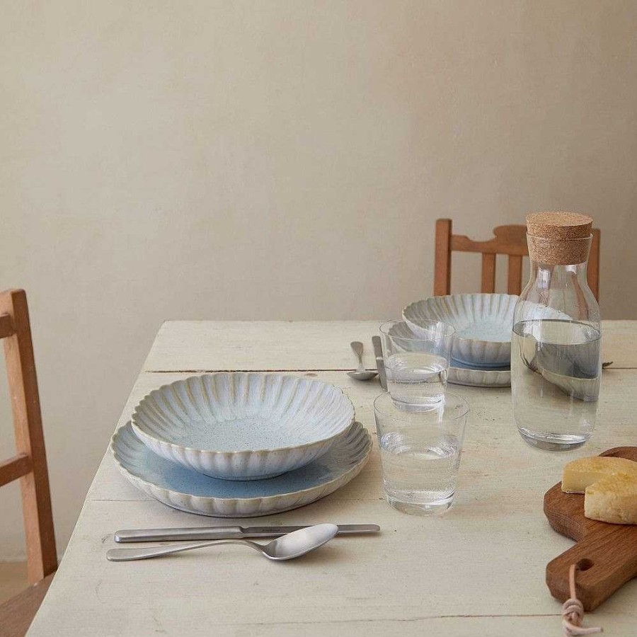 Table Relish Decor | Mallorca Pasta Bowl Set - Sea Blue