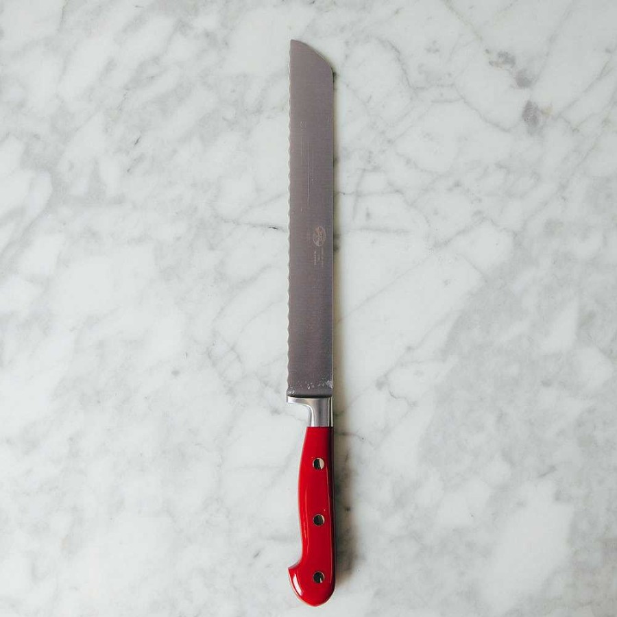 Kitchen Relish Decor | Berti Bread Knife - Red