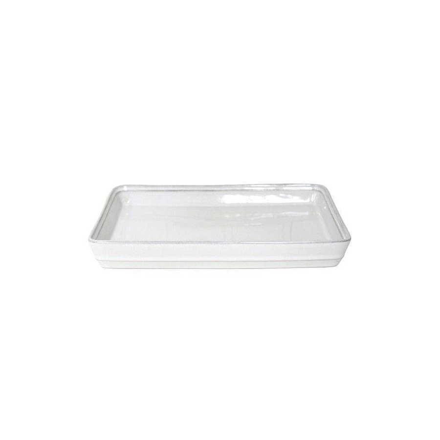 Table Relish Decor | Friso Small Tray - White