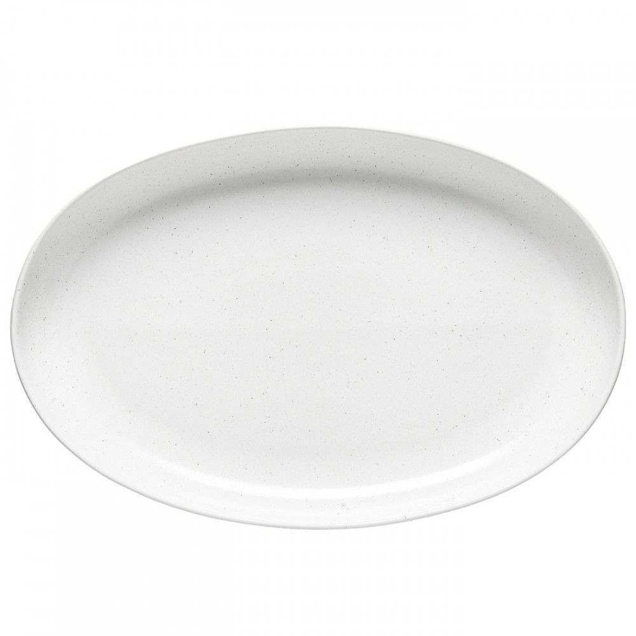 Table Relish Decor | Pacifica Large Platter - Salt