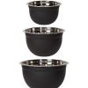 Kitchen Relish Decor | Mixing Bowls - Black