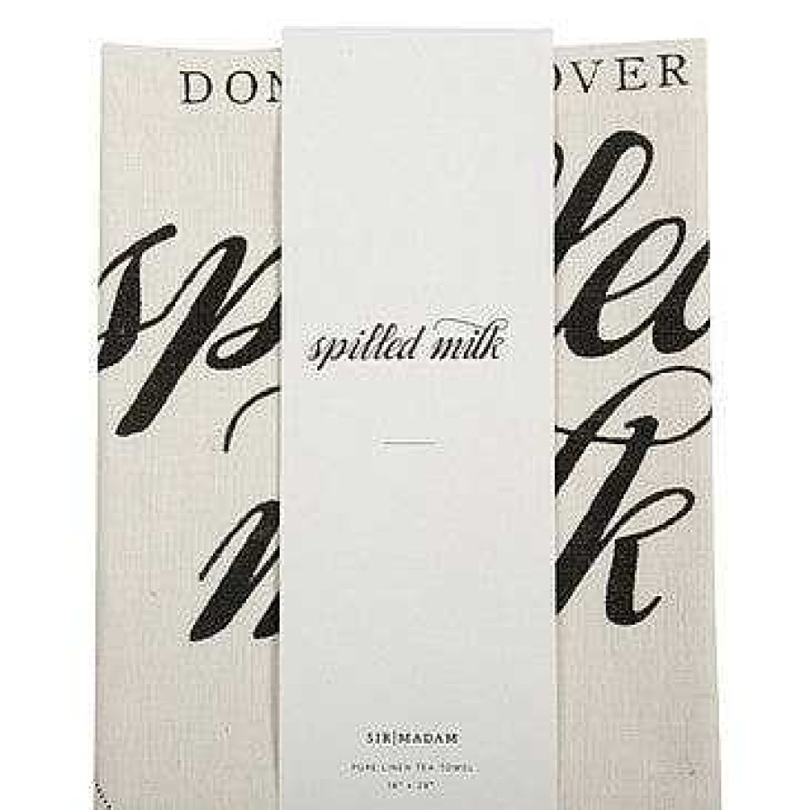 Kitchen Relish Decor | Tea Towel - Spilled Milk