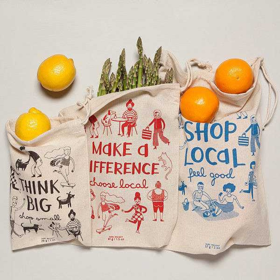 Kitchen Relish Decor | Produce Bags - Shop Local