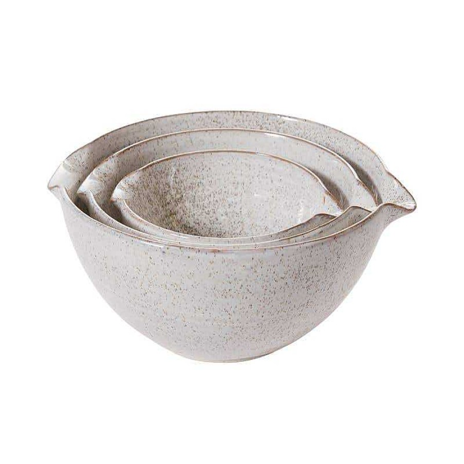 Kitchen Relish Decor | Plethora Bowl Set - Off White