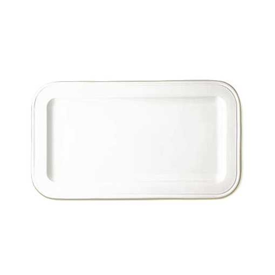 Table Relish Decor | Match Pewter Convivio Ceramic Rectangular Tray