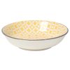 Kitchen Relish Decor | Dip Bowl - Yellow Diamond