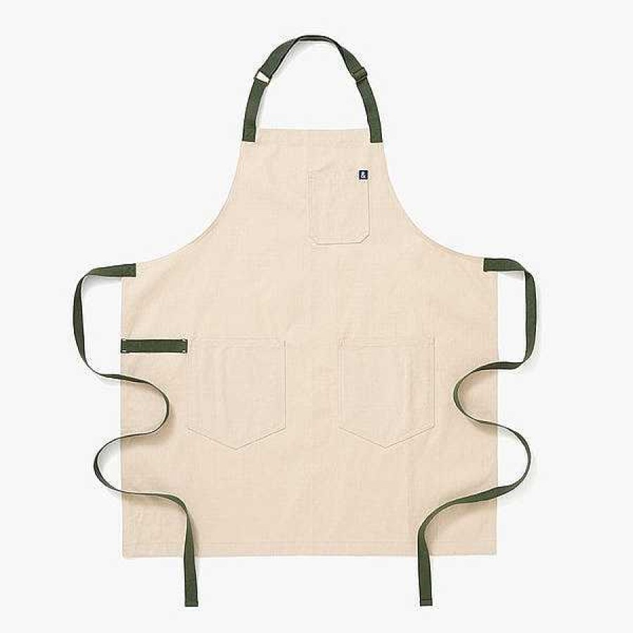 Kitchen Relish Decor | The Essential Apron - Sage White