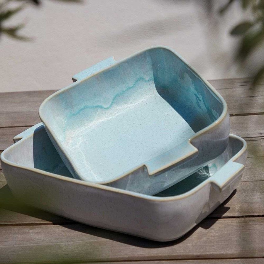 Kitchen Relish Decor | Eivissa Rectangular Baker - Sea Blue