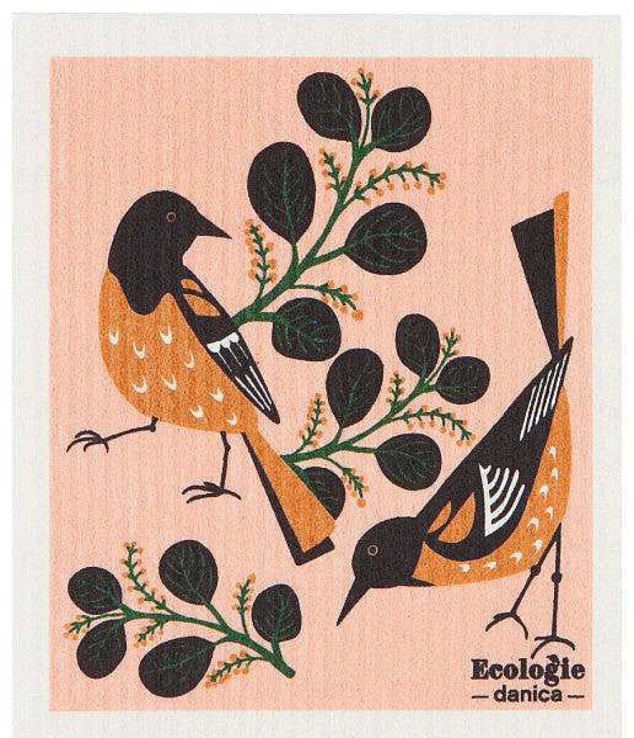 Kitchen Relish Decor | Swedish Dishcloth - Orioles