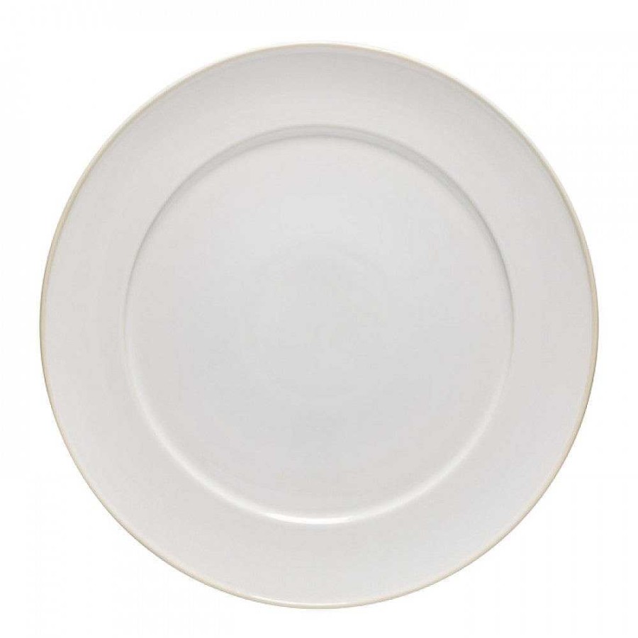 Table Relish Decor | Beja Round Platter - White Cream